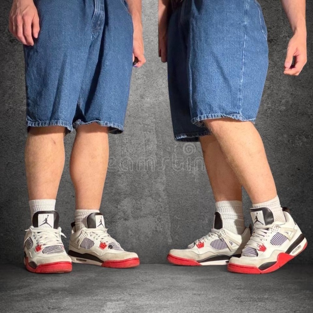 Vintage Baggy Denim Shorts Size‎ 40 Y2K Skater Jorts Loose Fit